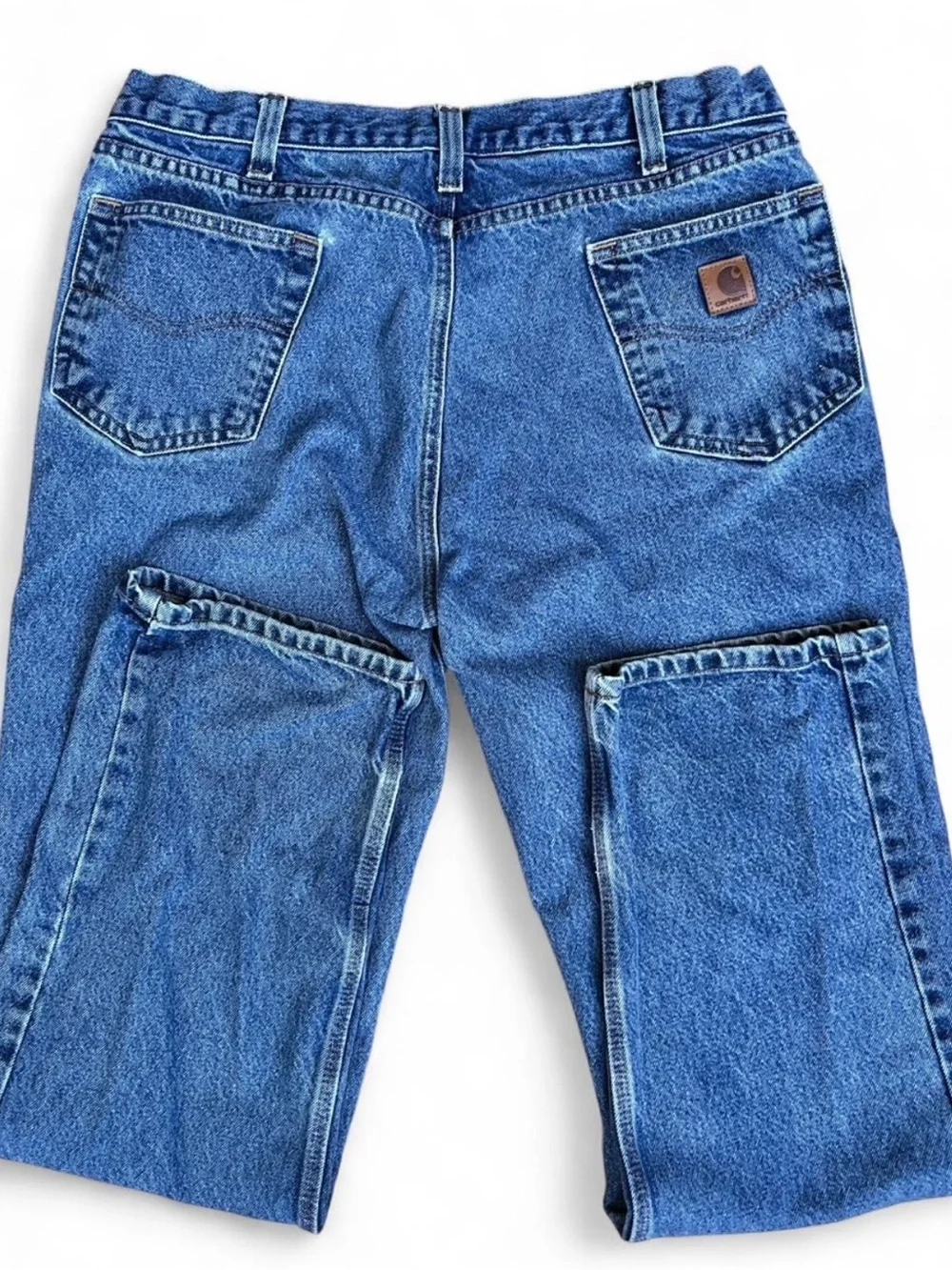 Carhartt Men's Relaxed Fit Jeans in Blue Denim SZ 36 X 32